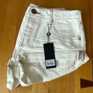 One Teaspoon White Bandits Short (NWT)